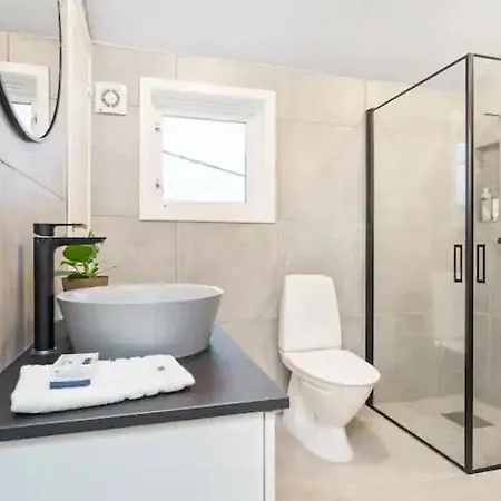Modern And With Charming Garden Apartment